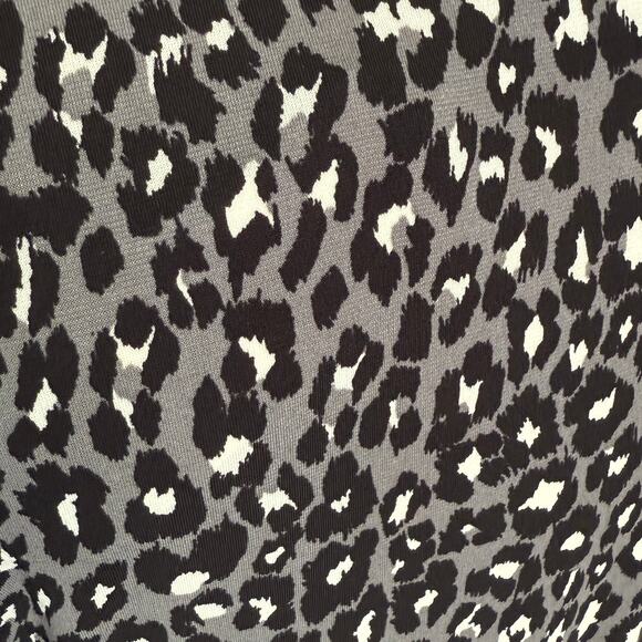 Leota For Stitch Fix Leopard Faux Wrap Dress S - Picture 4 of 5